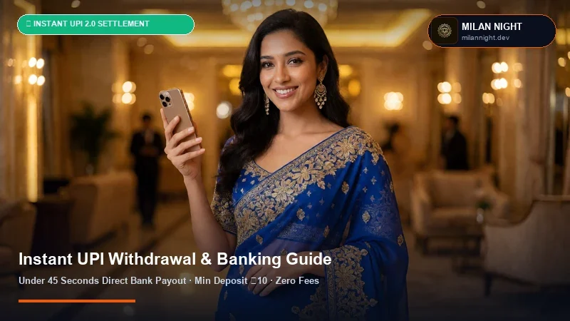 Milan Night Instant UPI Withdrawal & ₹100 INR Deposit Tutorial